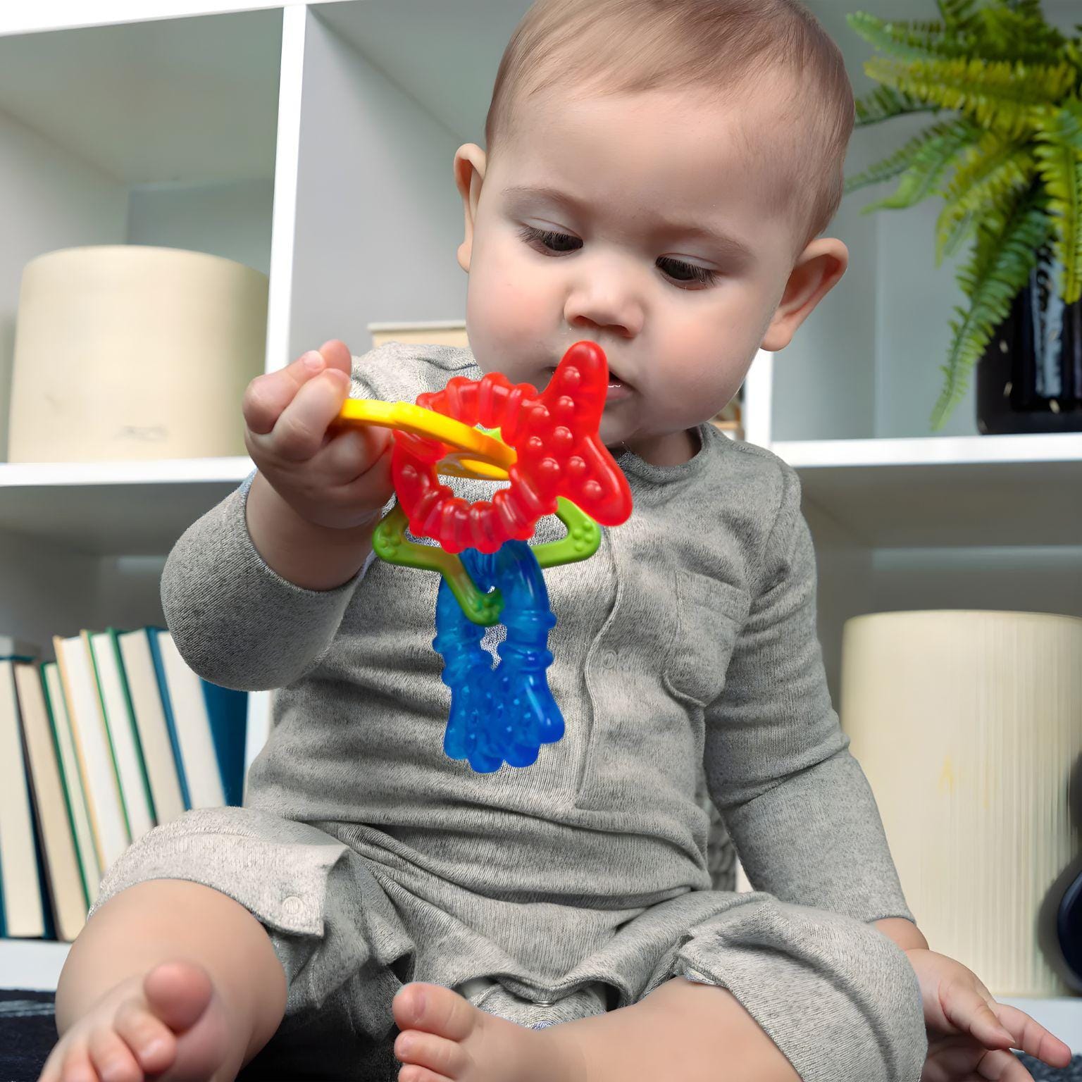 Apresentamos Conjunto de mordedores Baby Einstein com o SKU 951677325 recomendado para + 3 meses