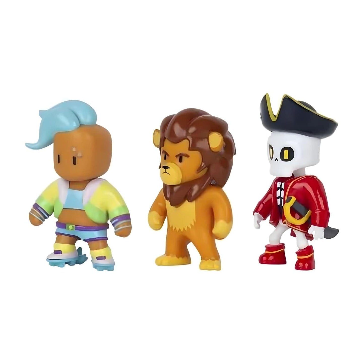 Apresentamos Conjunto 3 figuras Stumble Guys (Pack 3) com o SKU 238923624 recomendado para + 3 anos