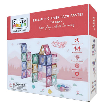 Introducing Ball Run Pastel Pack 110 pieces with SKU 59300124 recommended for ages 3+