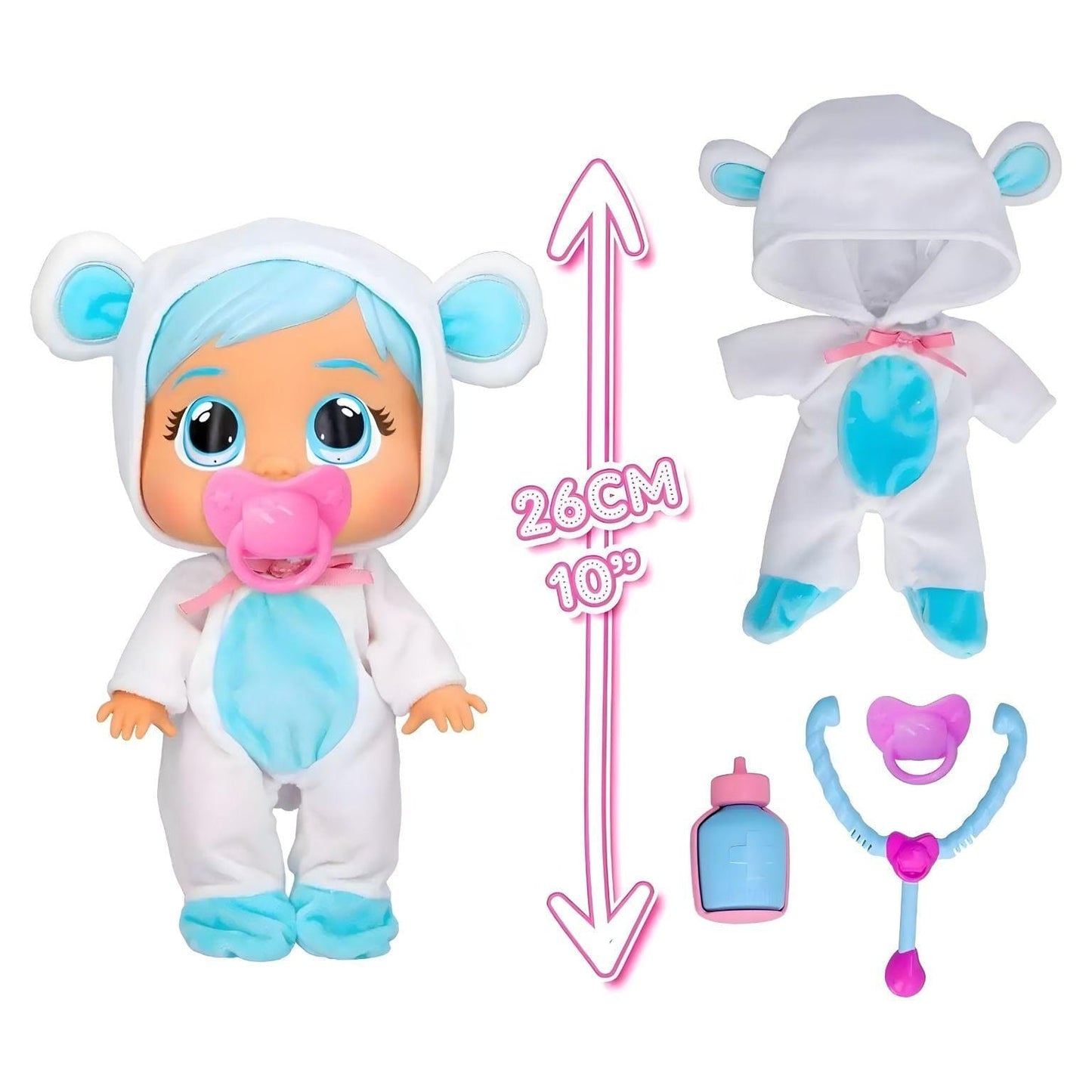 Apresentamos Cry Babies Loving Care - Kristal com o SKU 852151125 recomendado para + 2 anos