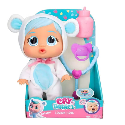 Introducing Cry Babies Loving Care - Kristal with SKU 852151125, recommended for ages 2+
