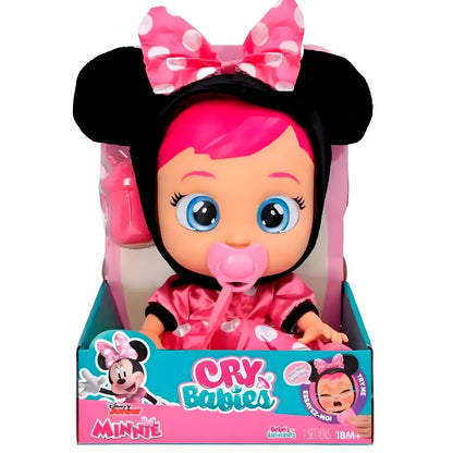 Introducing Cry Babies Loving Care Minnie with SKU 852736425 recommended for ages 2+
