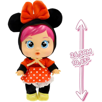 Introducing Cry Babies Loving Care Minnie with SKU 852736425 recommended for ages 2+