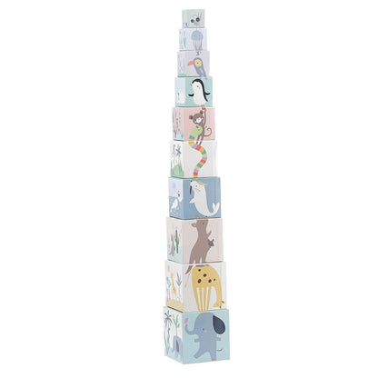 Introducing Stacking Cubes - World Animals with SKU 26710424 recommended for ages 2+