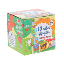 Apresentamos Cubos de Empilhar Animais e Números com o SKU 26460024 recomendado para + 2 anos