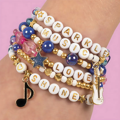Introducing Design & Shine - Shiny Bracelets with SKU 392823424 recommended for ages 6+