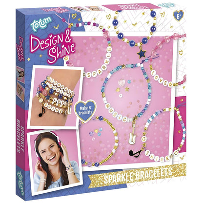 Introducing Design & Shine - Shiny Bracelets with SKU 392823424 recommended for ages 6+