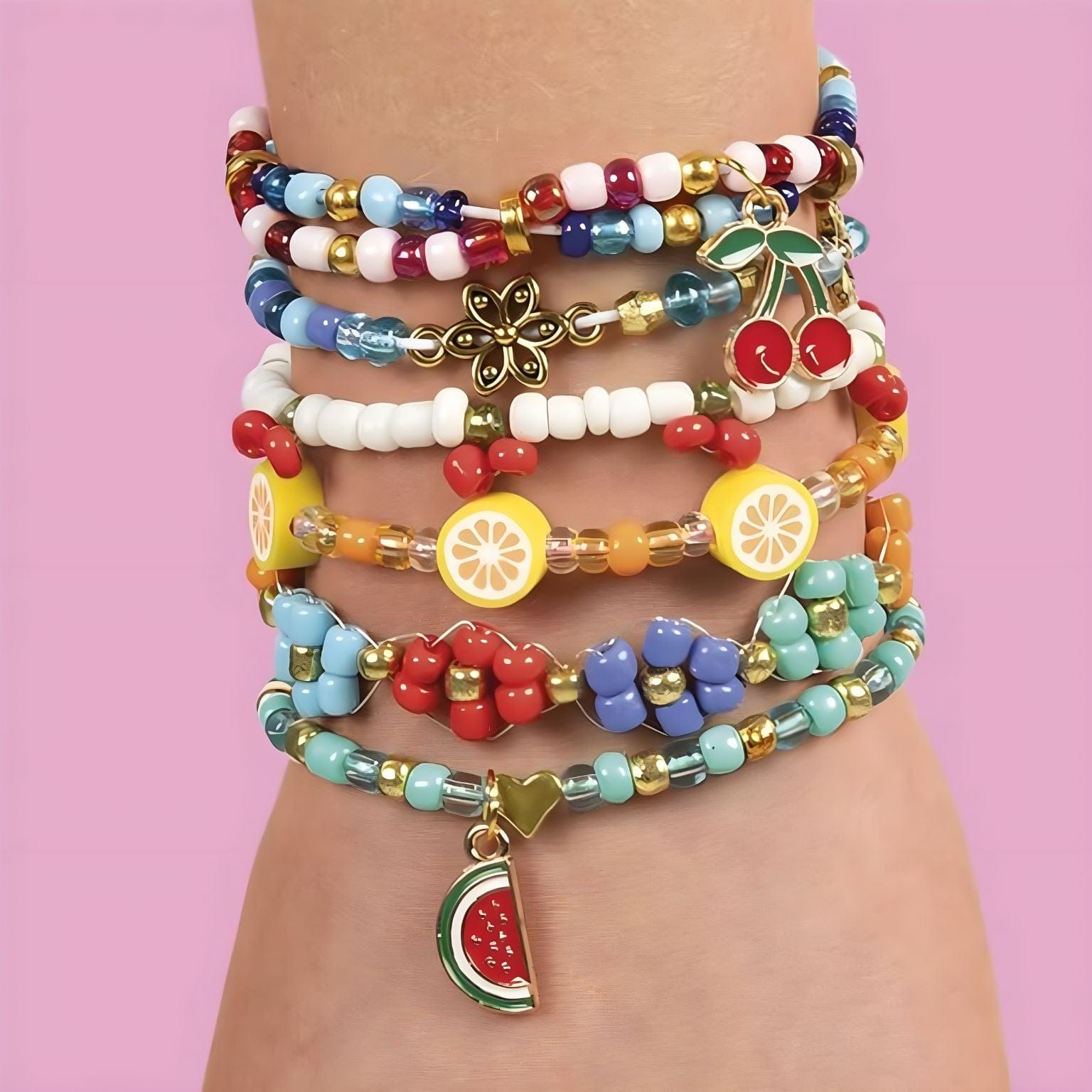 Apresentamos Design & Shine - Pulseiras Doce com o SKU 392821024 recomendado para + 6 anos