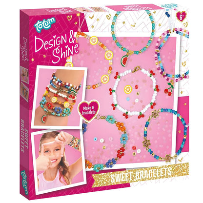 Introducing Design & Shine - Sweet Bracelets with SKU 392821024 recommended for ages 6+