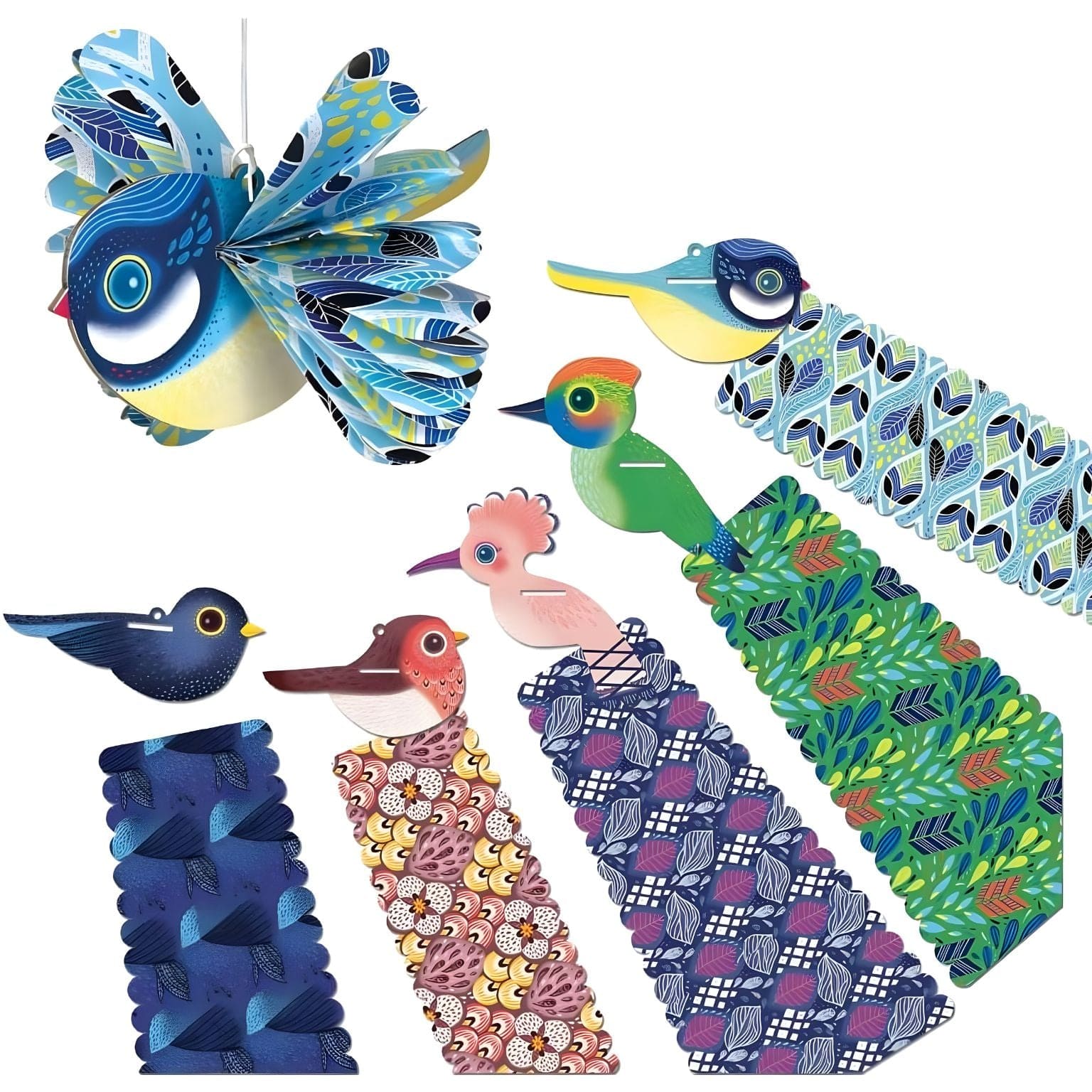 Apresentamos Dobragem em leque - Aves do campo com o SKU 711397625 recomendado para + 4 anos