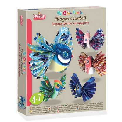Introducing Fan Folding - Country Birds with SKU 711397625 recommended for + 4 years