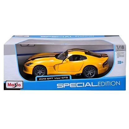 Introducing Dodge Viper GTS 2013 Yellow with SKU 683112824 recommended for ages 3+