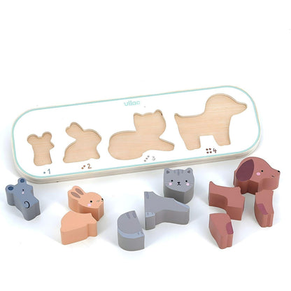 Introducing Wooden Insert - I Learn to Count Animals with SKU 26711825 recommended for ages 2+