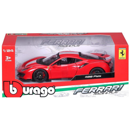 Introducing Ferrari 488 Pista 2018 with SKU 772602624 recommended for ages 3+