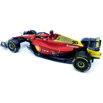 Introducing Ferrari F1-75 #16 Charles Leclerc "Giallo Modena" (2022) with SKU 683683225 recommended for ages 3+