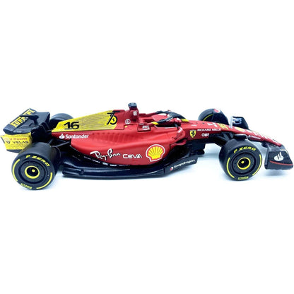 Introducing Ferrari F1-75 #16 Charles Leclerc "Giallo Modena" (2022) with SKU 683683225 recommended for ages 3+