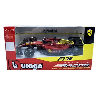 Introducing Ferrari F1-75 #16 Charles Leclerc "Giallo Modena" (2022) with SKU 683683225 recommended for ages 3+