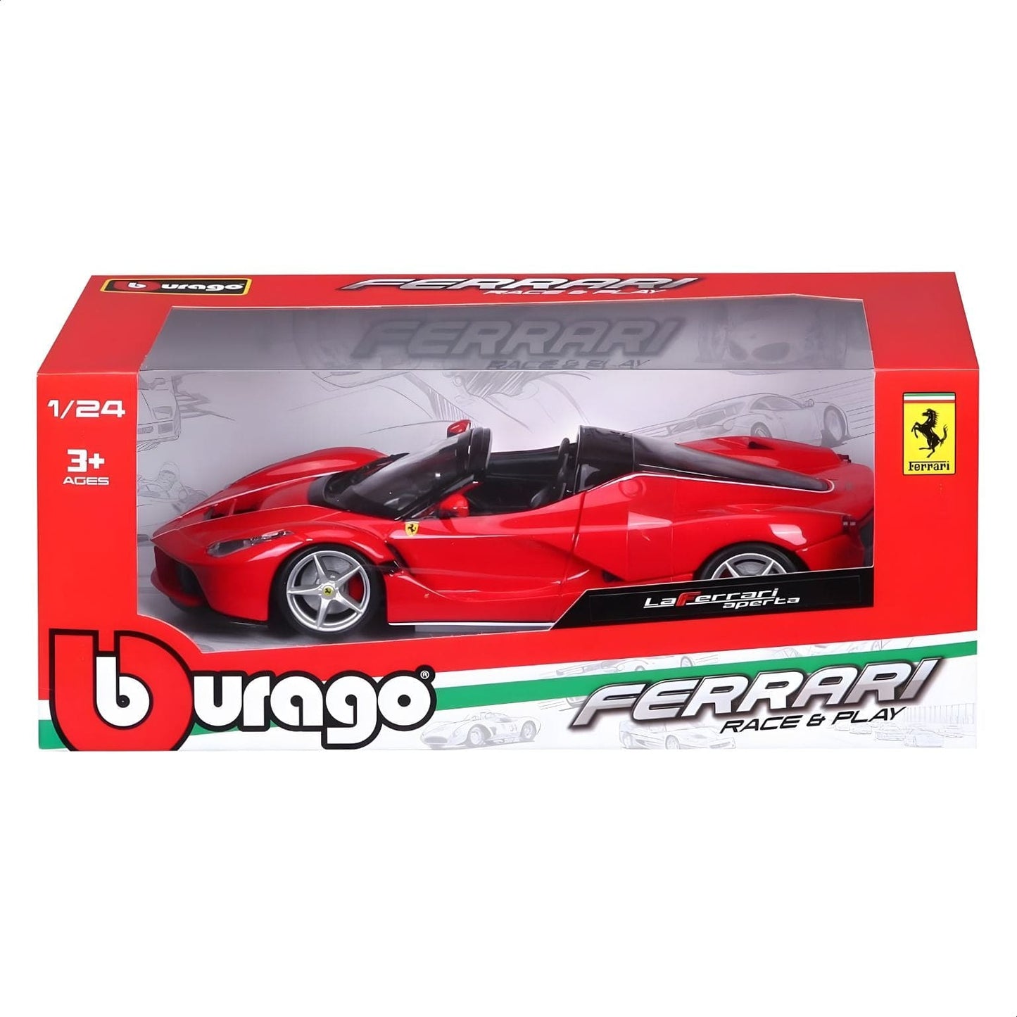 Apresentamos Ferrari LaFerrari Aperta 2016 com o SKU 132602225 recomendado para + 3 anos
