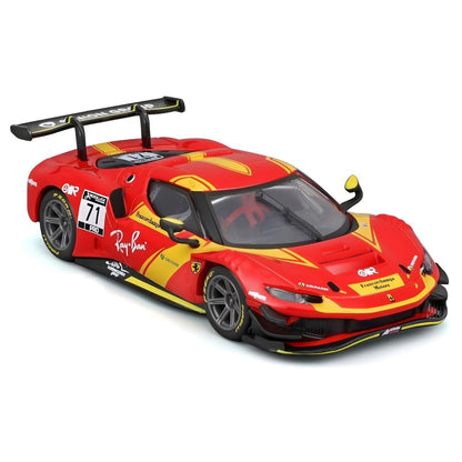 Introducing Ferrari Racing - Ferrari 296 GT3 #71 with SKU 683631325 recommended for Bburago