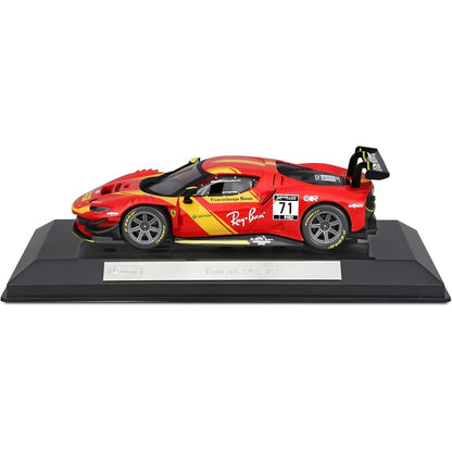 Introducing Ferrari Racing - Ferrari 296 GT3 #71 with SKU 683631325 recommended for Bburago