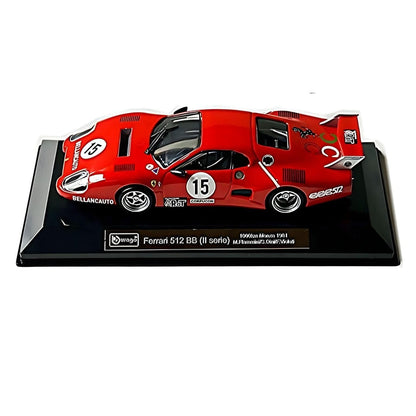 Introducing Ferrari Racing - Ferrari 512 BB 1000Km Monza 1981 with SKU 683630825 recommended for Bburago