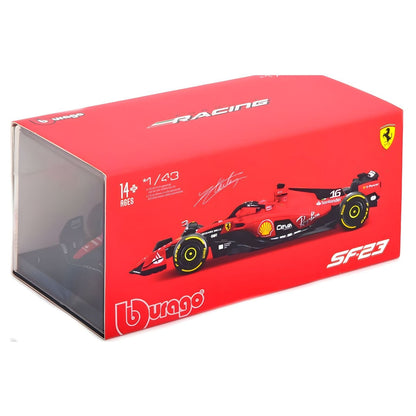 Introducing Ferrari SF-23 16 2023 Charles Leclerc with SKU 683683524 recommended for ages 3+