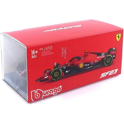 Introducing Ferrari SF-23 #55 Carlos Sainz 2023 Season with SKU 551485925 recommended for ages 3+