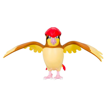 Figura Pokémon Pidgeotto com asas abertas para brincar e colecionar