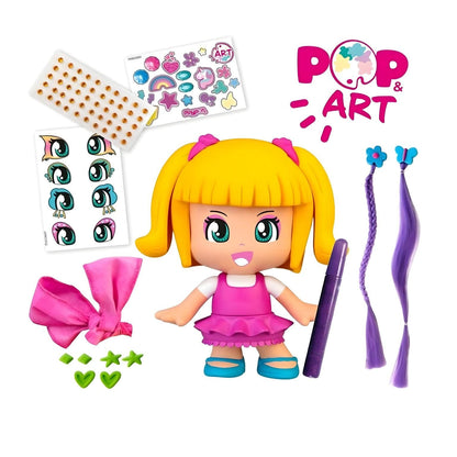 Introducing Pinypon Pop & Art Figure? with SKU 645600025 recommended for ages 4+