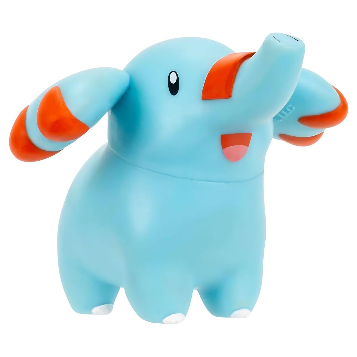 Figuras Pokémon Chimchar com chama na cauda e Phanpy com tromba
