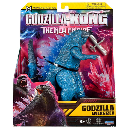 Introducing Godzilla x Kong - Energized Godzilla with SKU 233981125 recommended for ages 4+