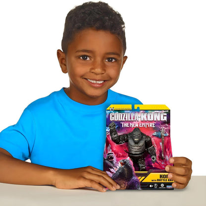 Introducing Godzilla x Kong - Kong with battle axe with SKU 233980925 recommended for ages 4+