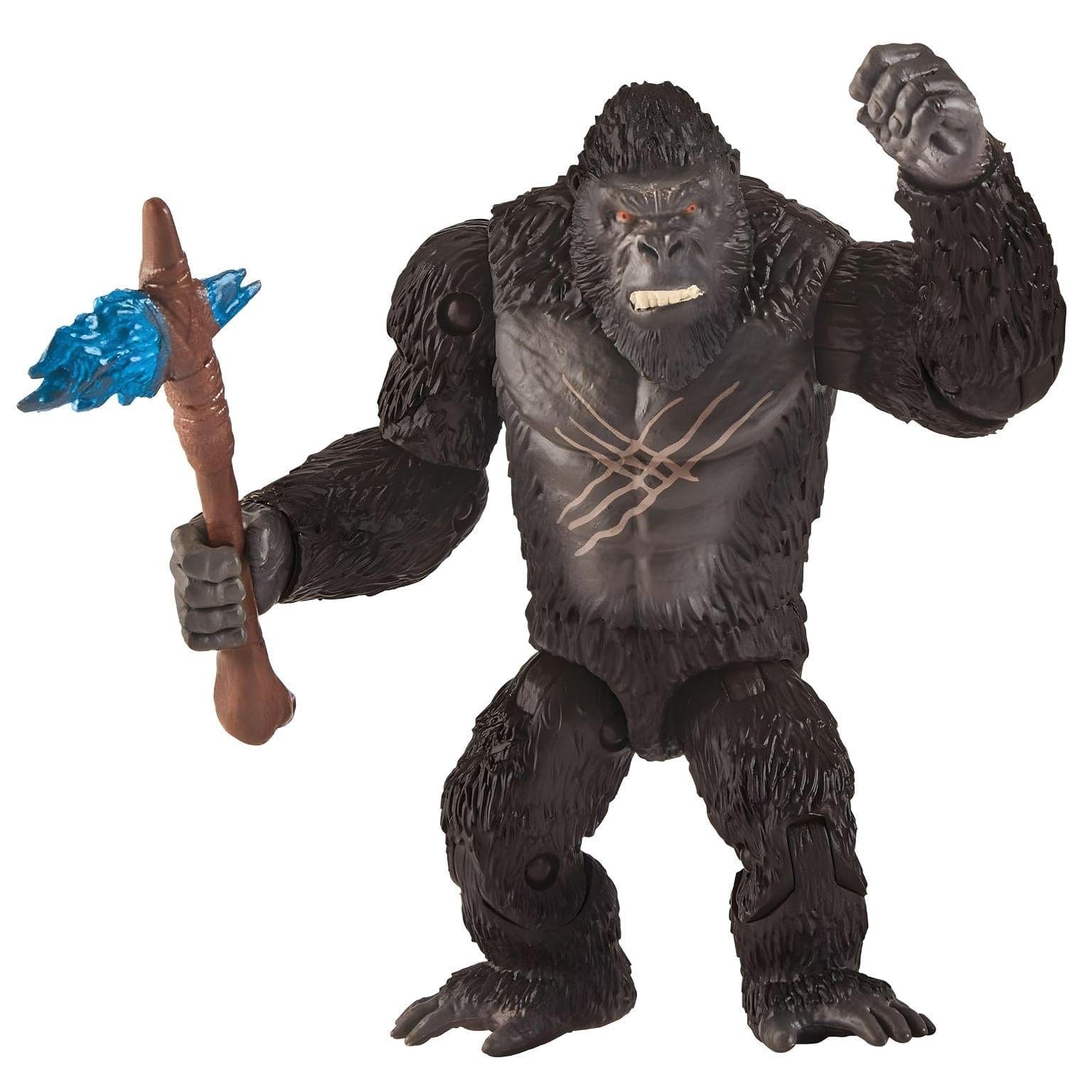Apresentamos Godzilla x Kong - Kong com machado de batalha com o SKU 233980925 recomendado para + 4 anos