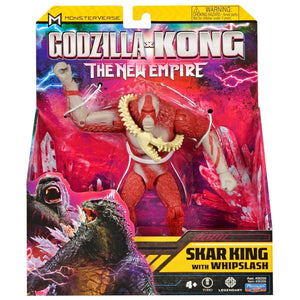 Godzilla x Kong - Skar King com chicote de ossos - Brincatoys