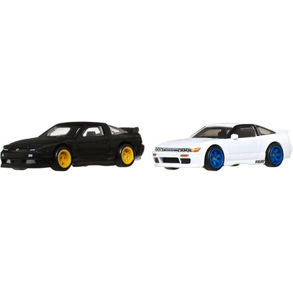 Introducing Hot Wheels - 96 Nissan 180SX Type X & Nissan SilEighty with SKU 232626325 recommended for ages 3+