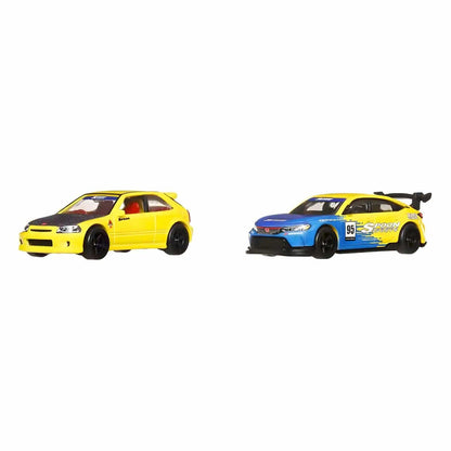 Introducing Hot Wheels - 99 Honda Civic Type R (EK9) & Honda Civic Type R with SKU 232625725 recommended for ages 3+