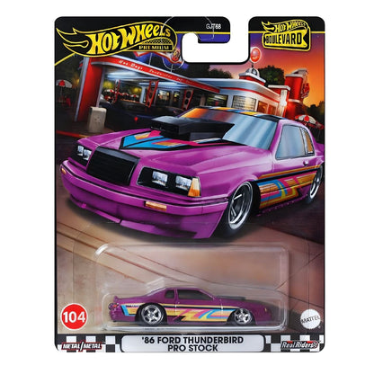 Introducing Hot Wheels Boulevard - 86 Ford Thunderbird Pro Stock with SKU 778560324 recommended for ages 3+