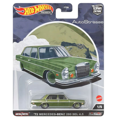 Introducing Hot Wheels - Mercedes Benz S-Class 280 SEL 4.5 1972 with SKU 20118223 recommended for + 3 years