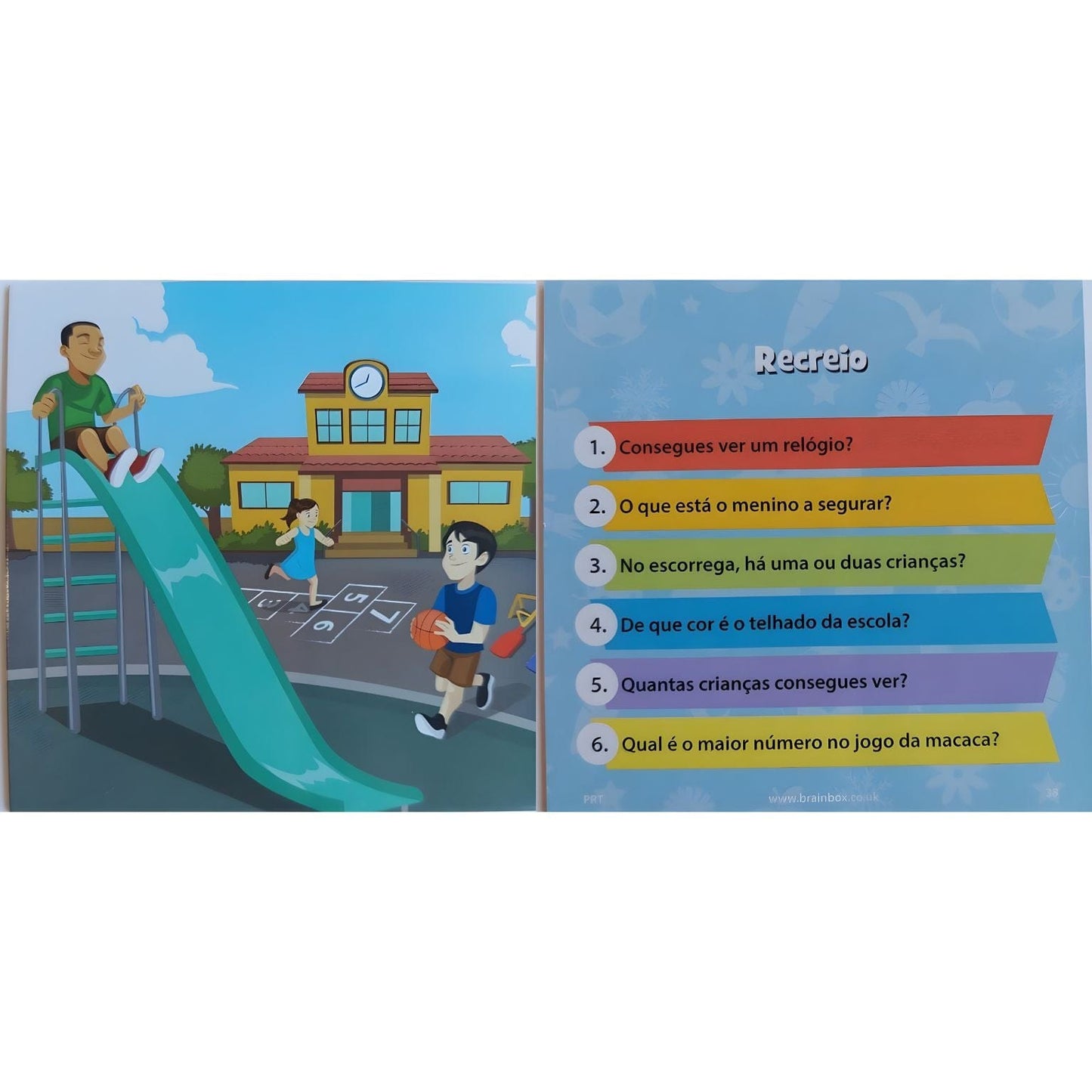 Apresentamos Jogo cartas BrainBox: Imagens com o SKU 31031424 recomendado para + 8 anos