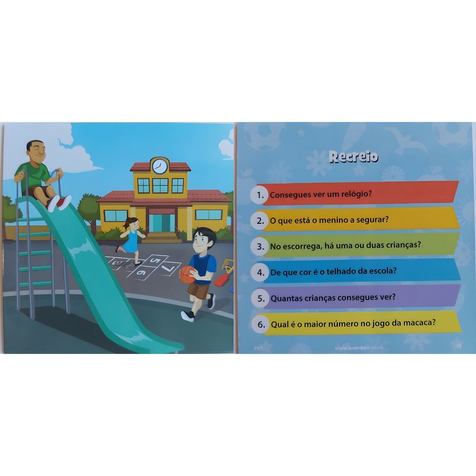 Apresentamos Jogo cartas BrainBox: Imagens com o SKU 31031424 recomendado para + 8 anos