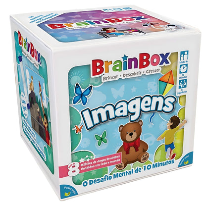 Introducing BrainBox card game: Images with SKU 31031424 recommended for ages 8+