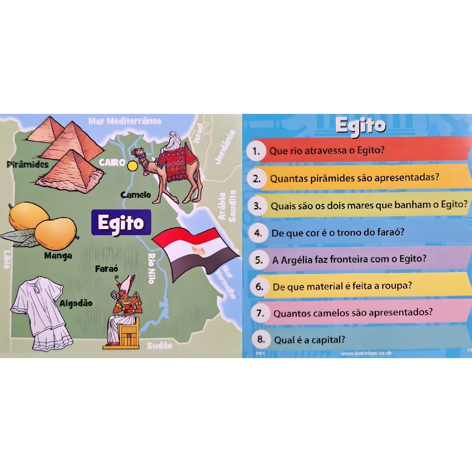 Apresentamos Jogo cartas BrainBox: Mundo com o SKU 31031224 recomendado para + 8 anos