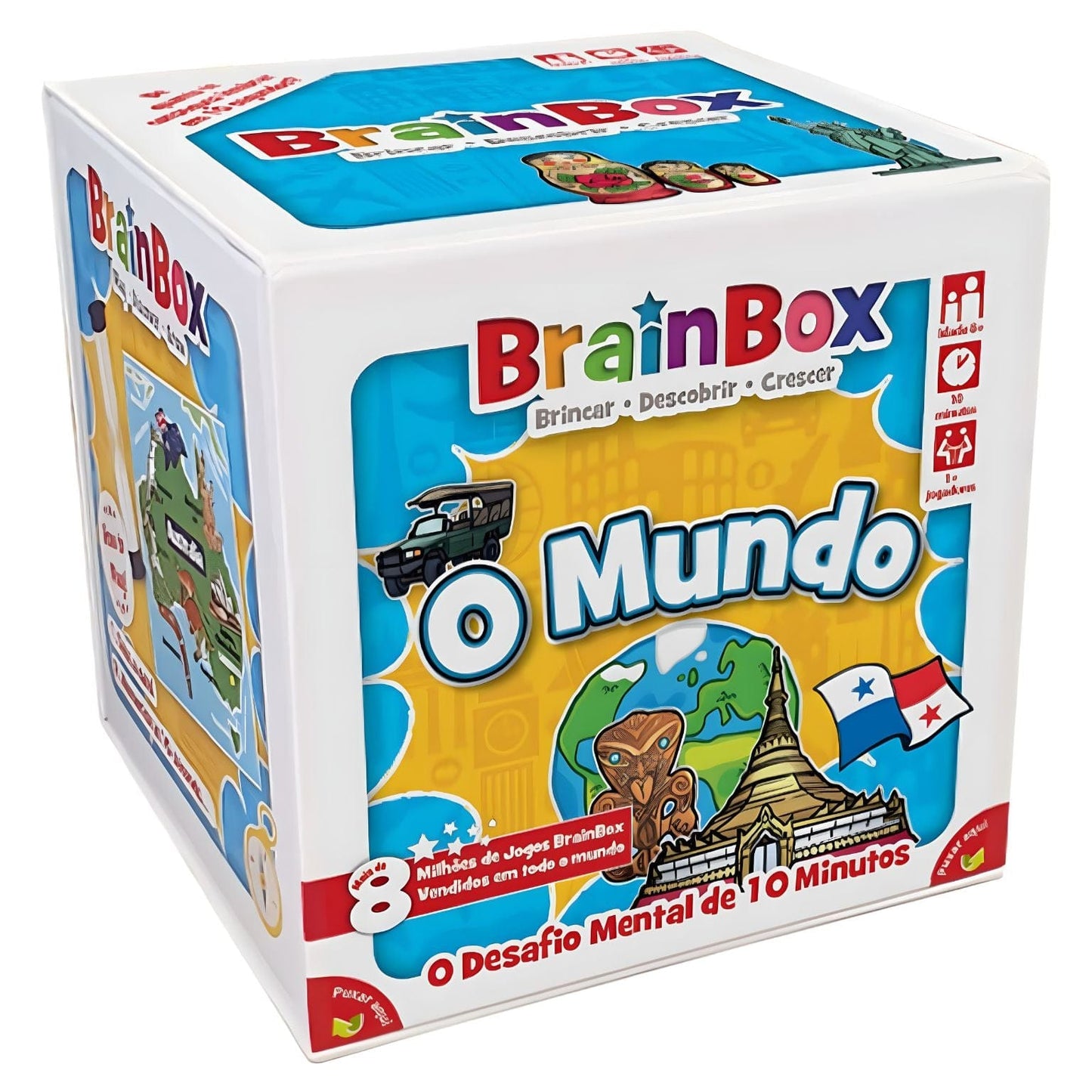 Apresentamos Jogo cartas BrainBox: Mundo com o SKU 31031224 recomendado para + 8 anos
