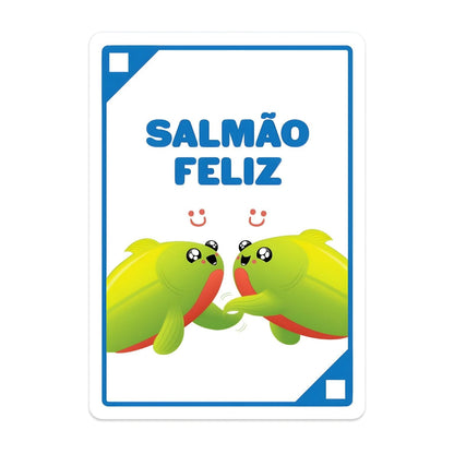 Introducing Happy Salmon card game with SKU 31036124 recommended for ages 6+