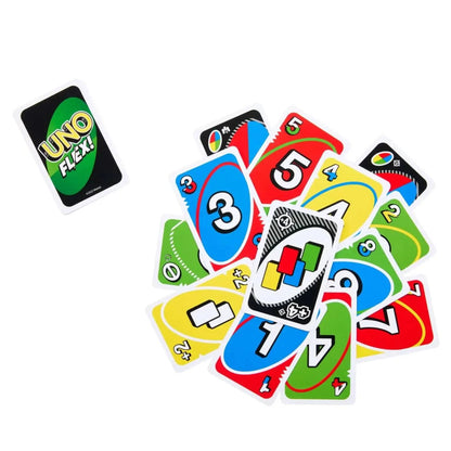 Introducing Uno Flex Card Game with SKU 773596724 recommended for + 7 years