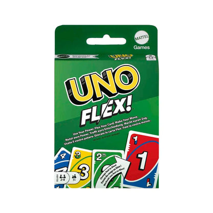 Introducing Uno Flex Card Game with SKU 773596724 recommended for + 7 years