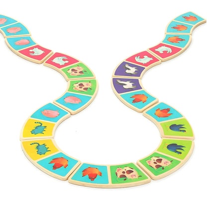 Introducing Domino Game - The Farm with SKU 26606625 recommended for ages 2+
