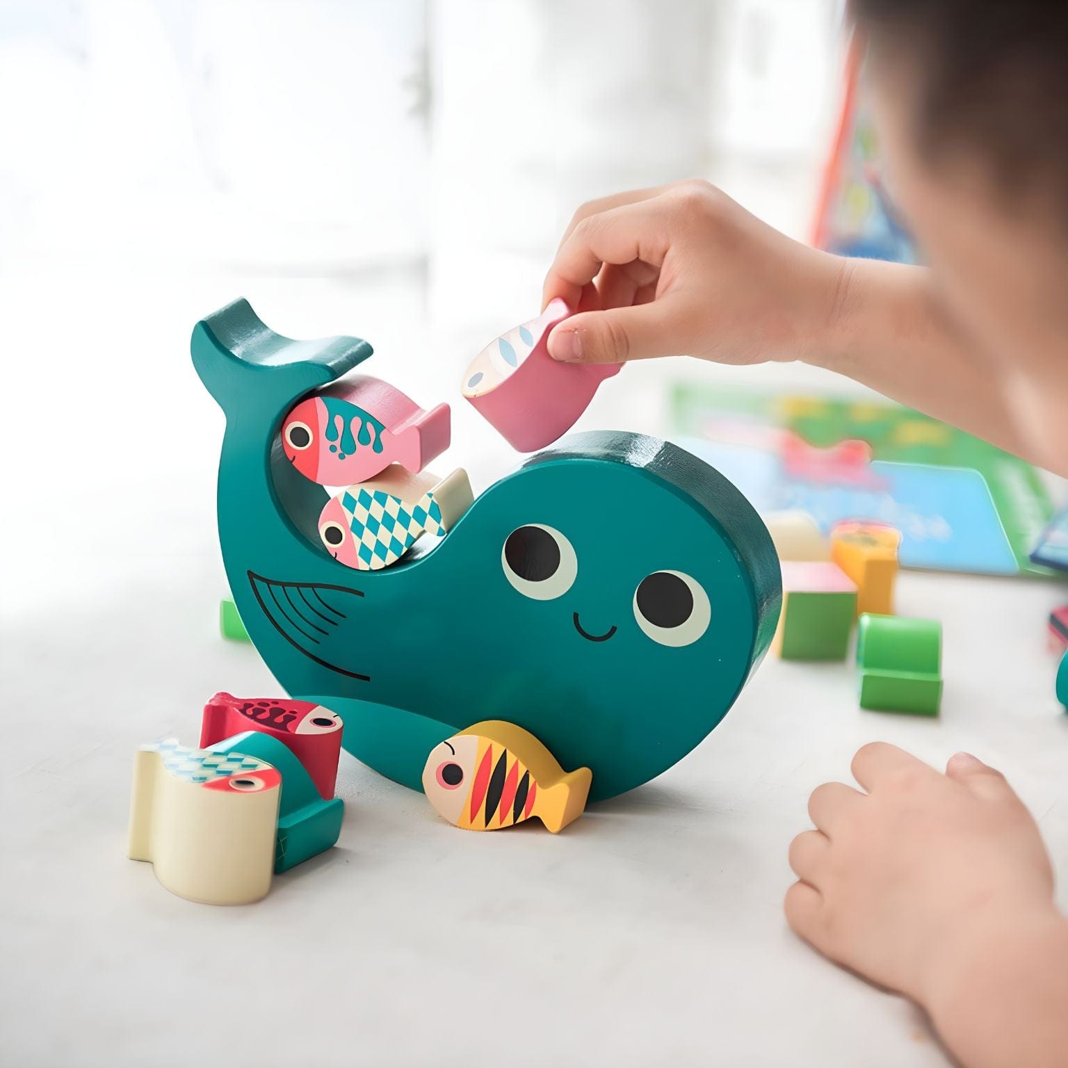 Apresentamos Jogo de Equilíbrio da Baleia com o SKU 26771624 recomendado para + 4 anos