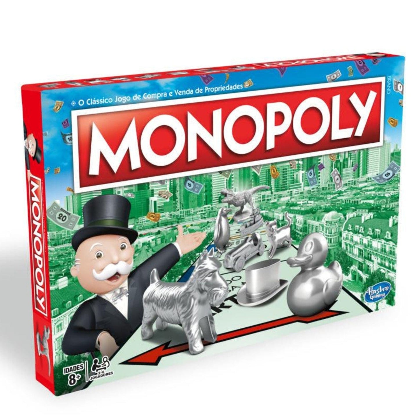 Apresentamos Jogo Monopoly com o SKU 90100924 recomendado para + 8 anos