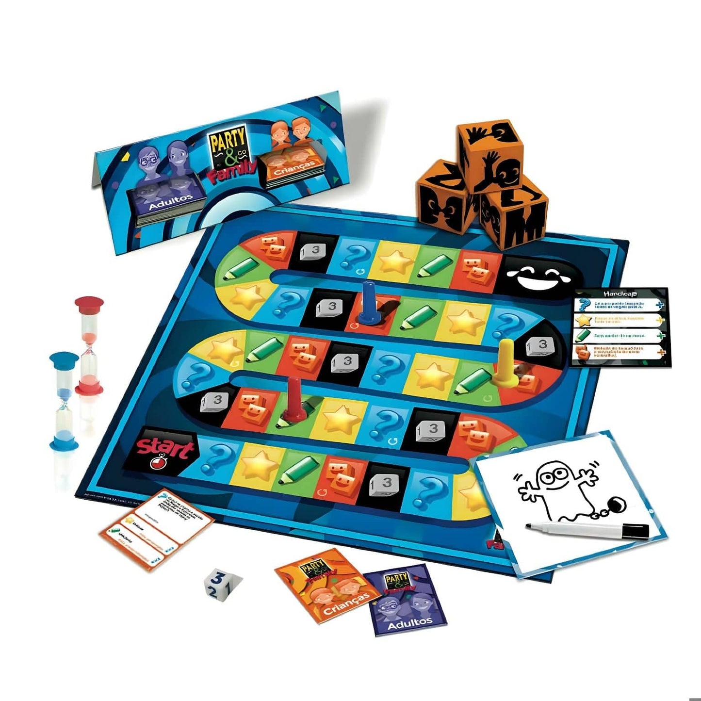 Apresentamos Jogo Party & Co Family (PT) com o SKU 81011925 recomendado para + 8 anos